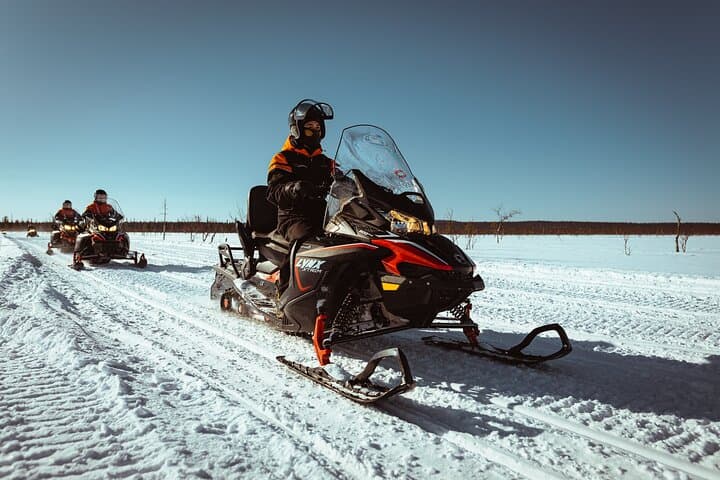 Snowmobile Safari and Ice-Fishing Lunch in Levi, Lapland photo 4