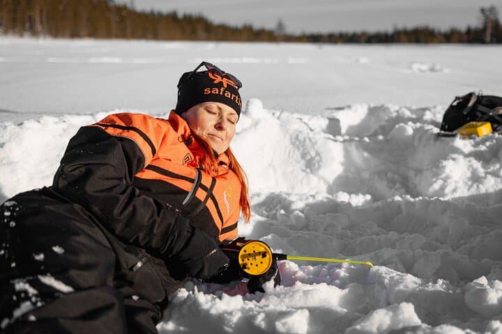 Snowmobile Safari and Ice-Fishing Lunch in Levi, Lapland photo 6