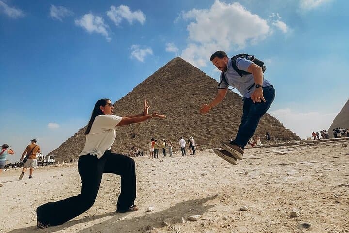 Discover Giza: Pyramids, Sphinx & Camel Ride — Guided Tour with Lunch photo 4