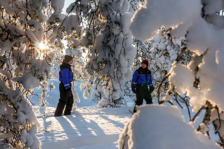 Scenic Levi Snowshoe Trip — Guided Snowshoeing in Finnish Lapland