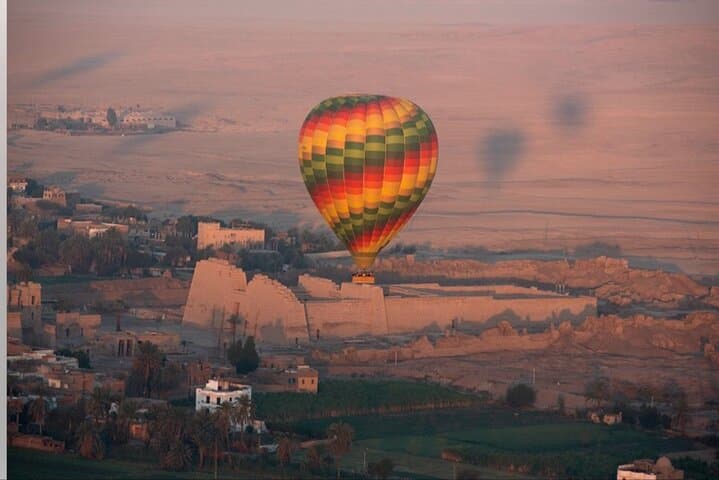Sunrise Hot Air Balloon Over Luxor's Ancient Temples photo 5