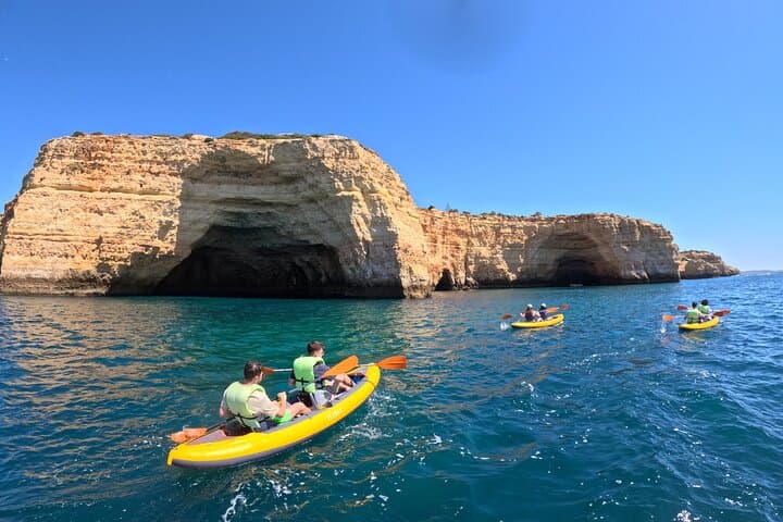 Kayak Benagil Cave from Carvalho Beach — Small Group Tour with 4K Photos photo 5