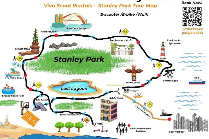 Scoot the Stanley Park Seawall: English Bay to Coal Harbour Self-Guided E‑Scooter Loop photo 5