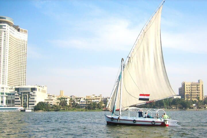 Private Nile Felucca Cruise in Cairo: Sunset Sailing with Transfers & Drinks photo 3