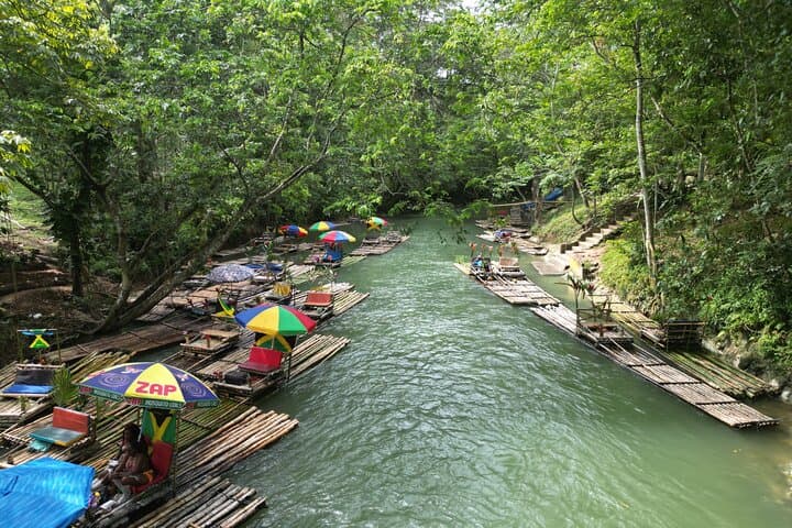 Private Bamboo Rafting and Limestone Massage in Montego Bay