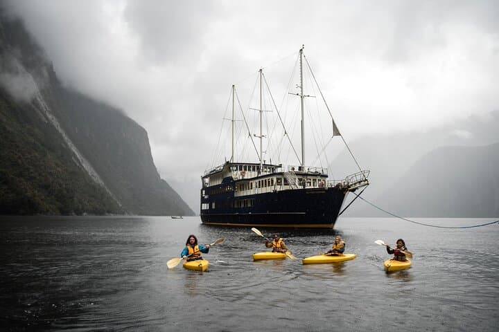 Milford Sound Mariner Overnight Cruise — Overnight Fiordland Cruise to Harrison Cove