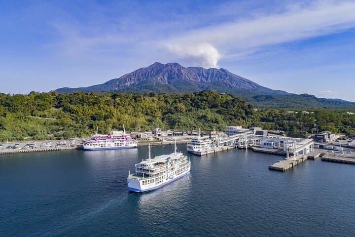 Half-Day Sakurajima Island Tour from Kagoshima: Ferry, Footbaths & Volcano Views photo 2