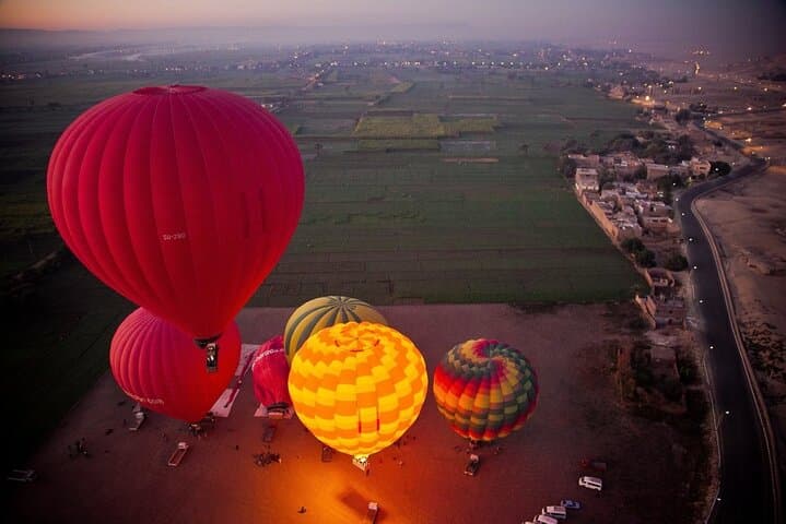 VIP Sunrise Hot Air Balloon Ride in Luxor — Sky Views of Temples and the Nile photo 4