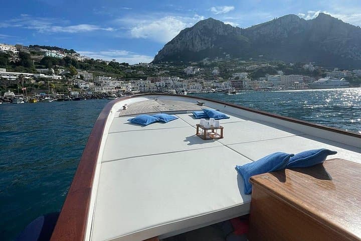 Capri Private Gozzo Tour — Green Grotto, Faraglioni & Sea Swimming photo 3