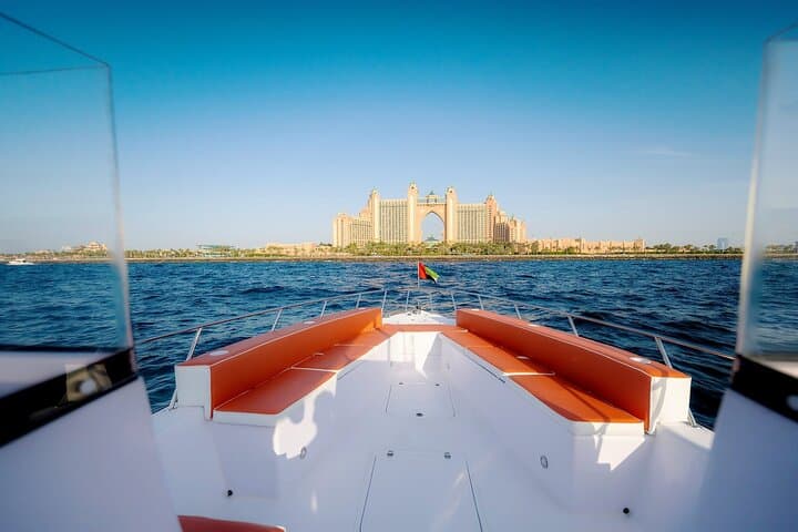 Private Dubai Boat Charter for Up to 10 Guests — Palm Jumeirah, JBR & Dubai Marina Cruise photo 3