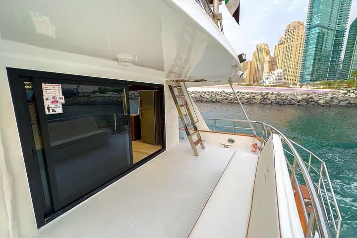 Dubai 70ft Shared Luxury Yacht Cruise to Palm Jumeirah & Burj Al Arab photo 4