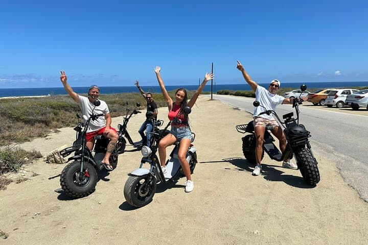 Electric Scooter Island Tour in Aruba — Eagle Beach to California Lighthouse photo 1