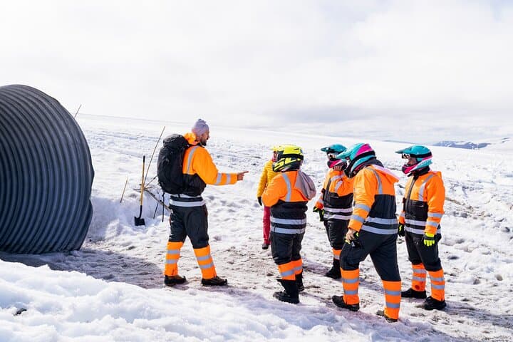 Into the Glacier Combo — Snowmobiling and Langjökull Ice Tunnel Experience photo 5