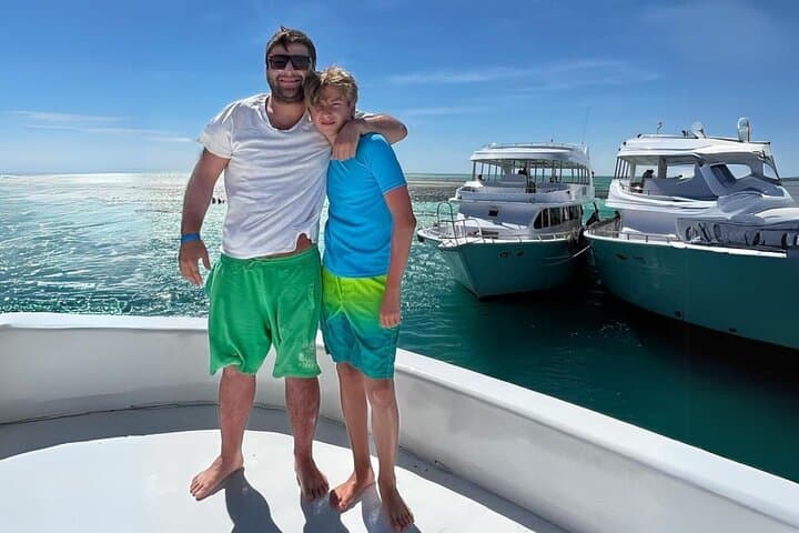 Orange Bay Yacht Trip from Hurghada: Snorkel, Beach & Banana Boat photo 2