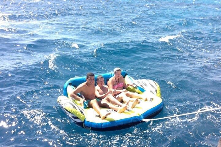 Orange Bay Yacht Trip from Hurghada: Snorkel, Beach & Banana Boat photo 4