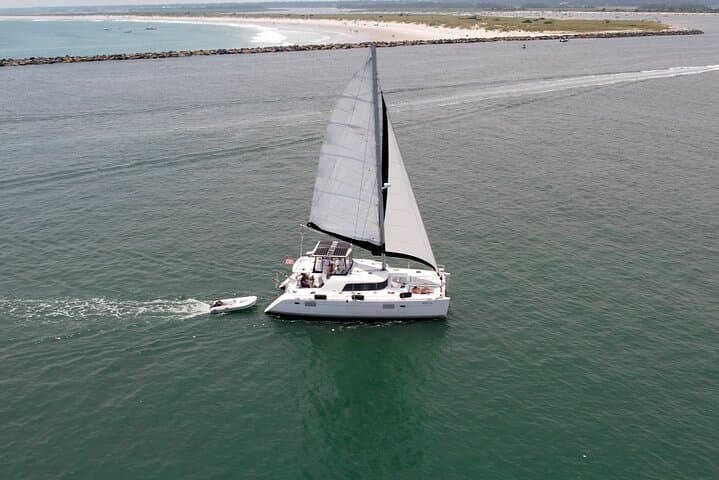 Wrightsville Beach Sunset Cocktail Sail on a 44' Catamaran Bella