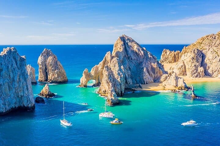Cabo San Lucas Arch & Playa del Amor Boat Tour — Snorkel, Sea Lions, and El Arco