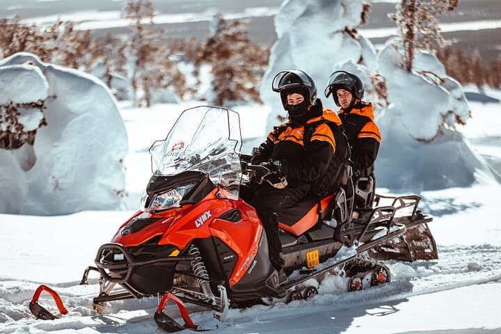 Levi Snowmobile Safari — 2-Hour Guided Snowmobile Ride through Lapland’s Winter Wilds