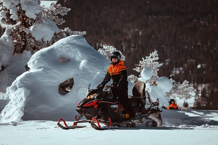 Full-Day Snowmobile Safari into Levi Wilderness — Backwoods Tracks & Lappish Open-Fire Lunch