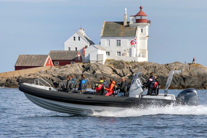 RIB Speed Sightseeing Kristiansand: High-Speed Archipelago Boat Tour