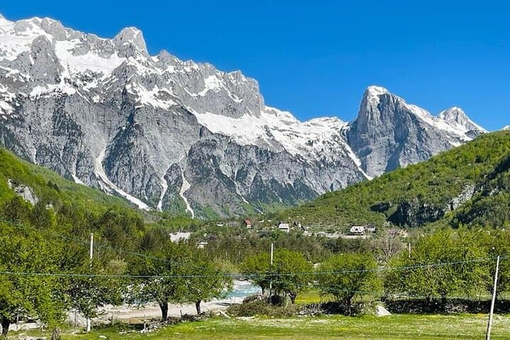 Full-Day Albanian Alps Adventure: Theth, Grunas Waterfall & Blue Eye