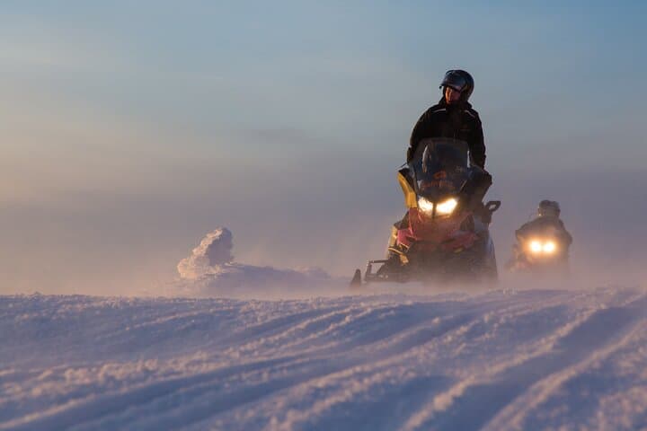 Full-Day Saariselkä Snowmobile Adventure: Wilderness Safari & Lappish Lunch