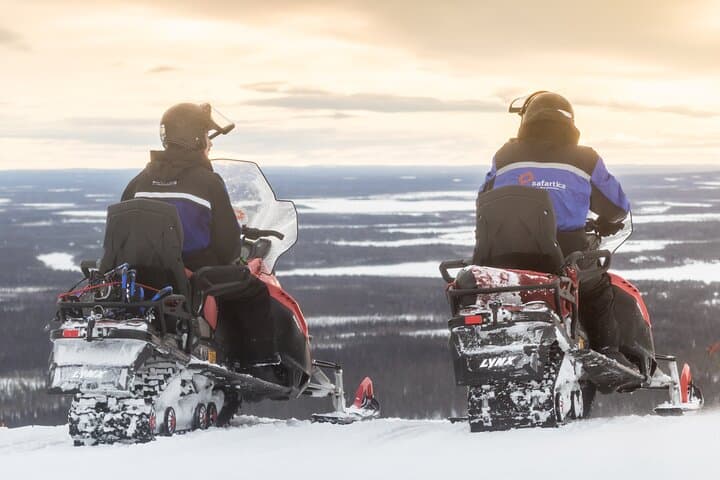 Full-Day Saariselkä Snowmobile Adventure: Wilderness Safari & Lappish Lunch photo 6