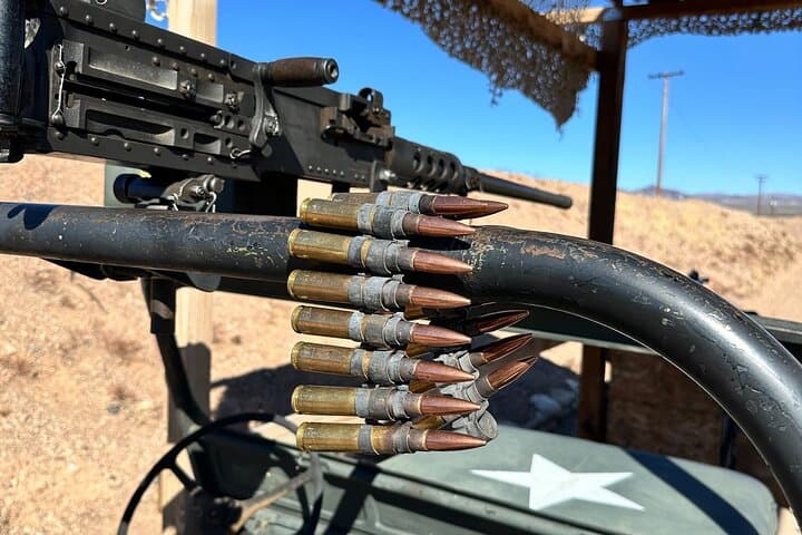 Outdoor Shooting Experience Near Las Vegas — .50 Cal, Full-Auto Desert Range & Lunch photo 2