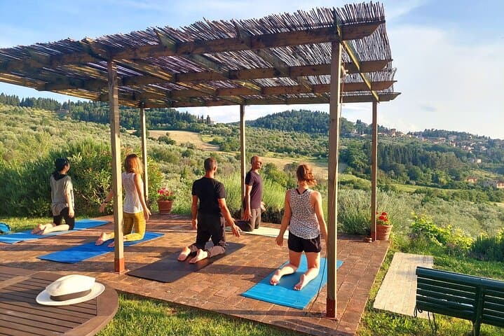 Sunset Yoga in a Tuscan Olive Grove Near Florence photo 3