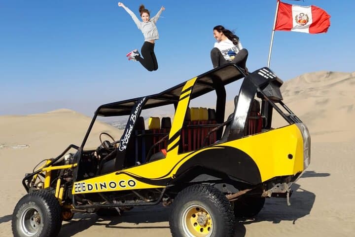 Lima to Paracas & Huacachina: Ballestas Islands, Winery Tasting and Buggy Sandboarding Day Trip photo 1
