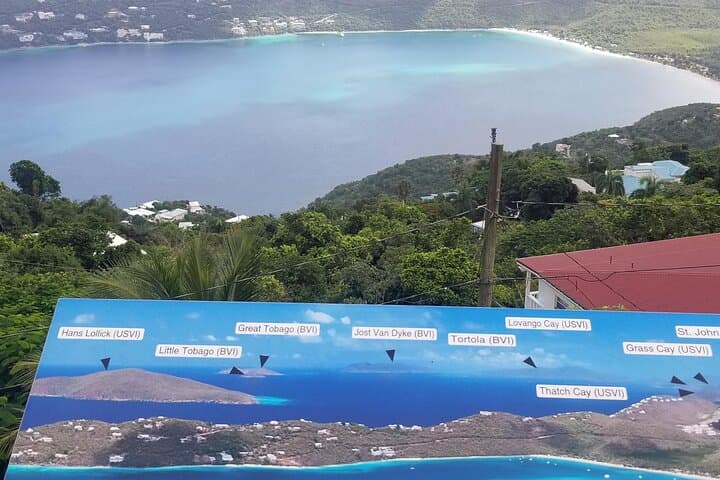 St. Thomas Shopping and Sightseeing Tour — Magen's Bay, Mountain Top & Charlotte Amalie Views photo 2