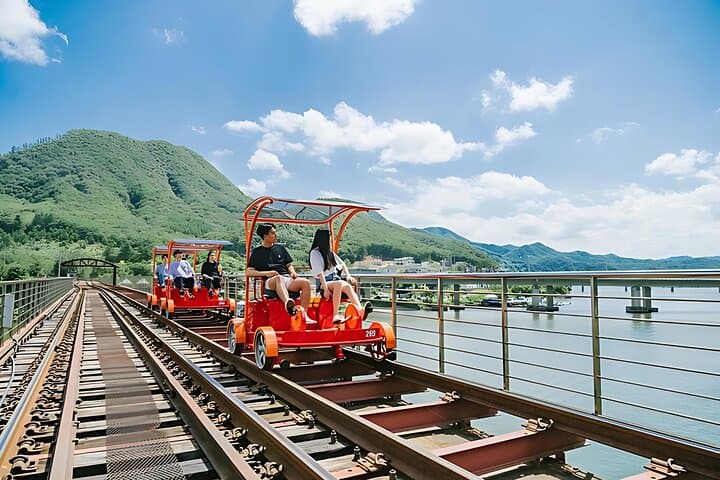 Seoul Day Trip to Nami Island, Petite France & Gangchon Rail Bike photo 4