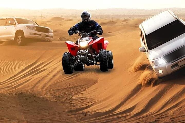 Sunset Dunes: Abu Dhabi Evening Desert Safari Adventure photo 2