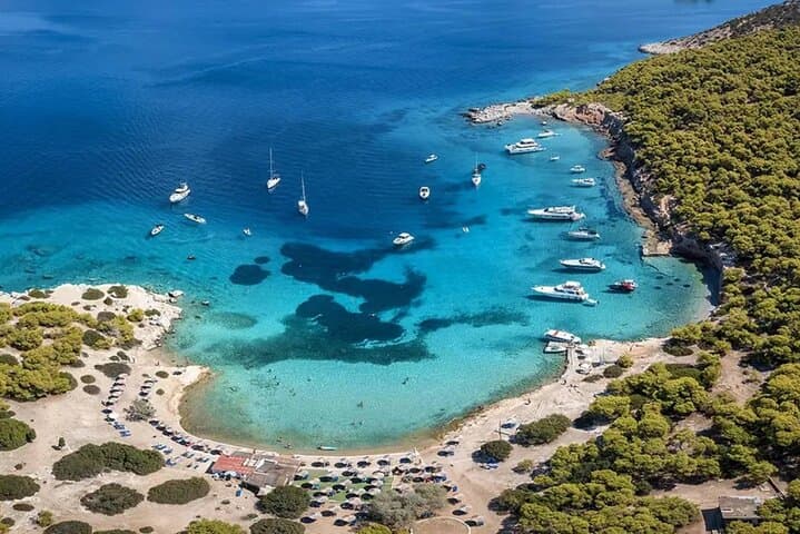 Saronic Islands Private Boat Trip: Palaia Epidavros, Aegina & Moni photo 5
