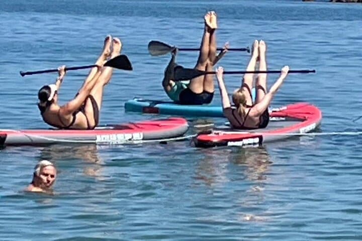 Stand-Up Paddle Pilates in Chania — SUP Pilates on the Cretan Sea photo 6
