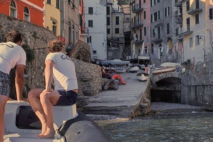 Sunset Cinque Terre Boat Tour from La Spezia — Aperitivo & Coastline Views photo 4