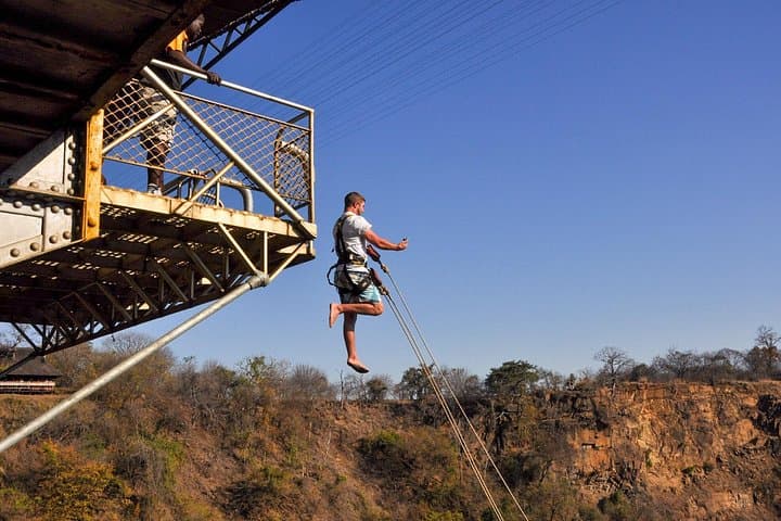 Victoria Falls Bungee Jump & Zambezi Jetboat: Bridge-to-Rapids Adrenaline Combo photo 2