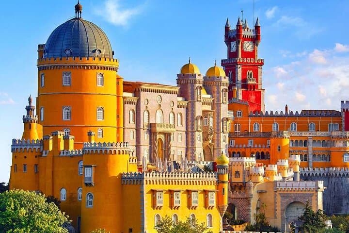 Sintra and Cascais Half-Day Private Tour from Lisbon — Pena Palace, Quinta da Regaleira & Cabo da Roca