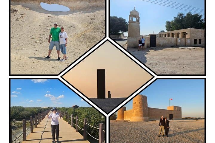Explore Qatar's North & West: Full-Day Private Tour to Al Zubarah, Purple Island & Zekreet photo 1