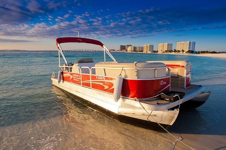 Destin Pontoon Rental & Crab Island Day Trip — 24ft Pontoon on Choctawhatchee Bay photo 4