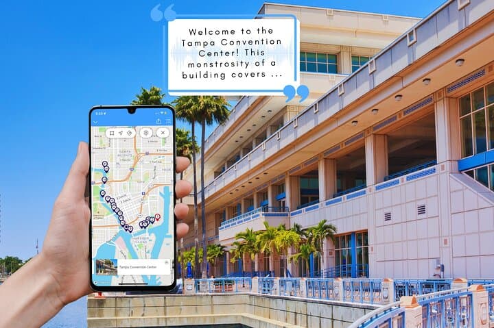 Tampa Riverwalk Smartphone Audio Walking Tour: Self-Guided Downtown Riverside Walk
