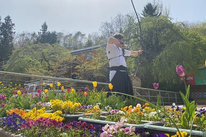 Forest Kyudo: Traditional Japanese Archery Experience near Hatsukaichi, Hiroshima photo 4