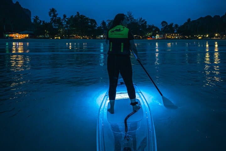 Krabi Bioluminescent Night SUP Tour: Paddle with Glowing Plankton photo 4