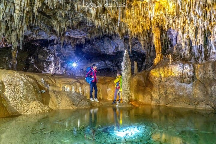 Sapa Motorbike Tour to Thac Bac, Love Waterfall & Pu Sam Cap Cave — Full-Day Adventure