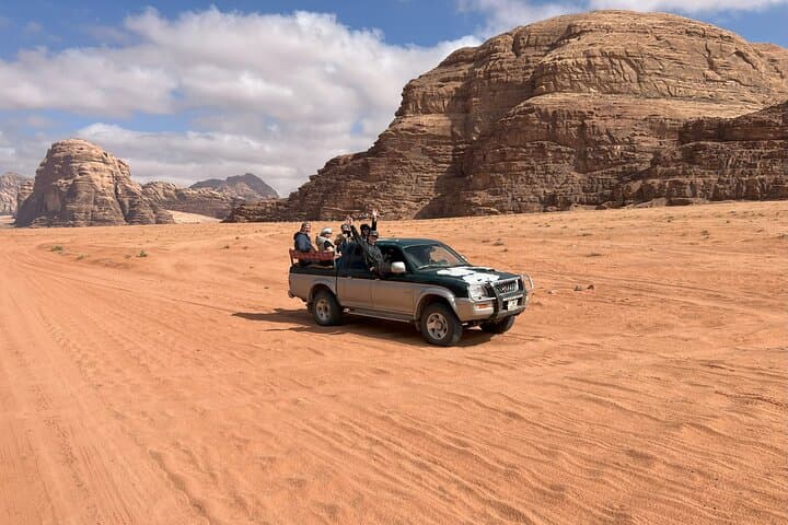 Wadi Rum Private Jeep Tour: Bedouin Routes, Red Dunes & Um Fruth Bridge photo 2