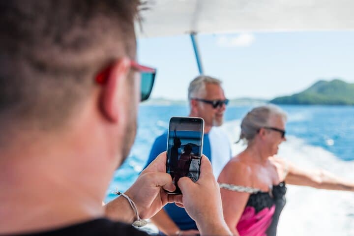 Soufriere to Rodney Bay Catamaran Transfer: Pitons Views, Swim Stop & Scenic Passage photo 4