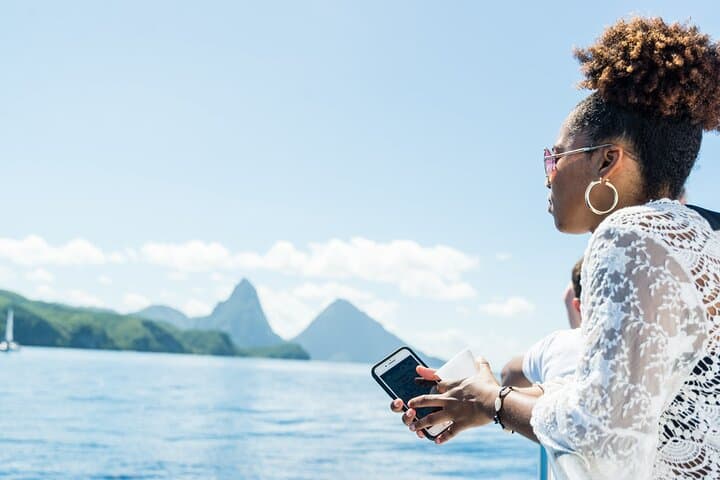 Soufriere to Rodney Bay Catamaran Transfer: Pitons Views, Swim Stop & Scenic Passage photo 5