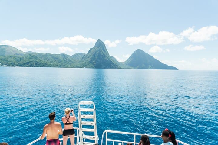 Tet Paul Hike & Soufriere Catamaran: Pitons View, Plantation Tour & Snorkel