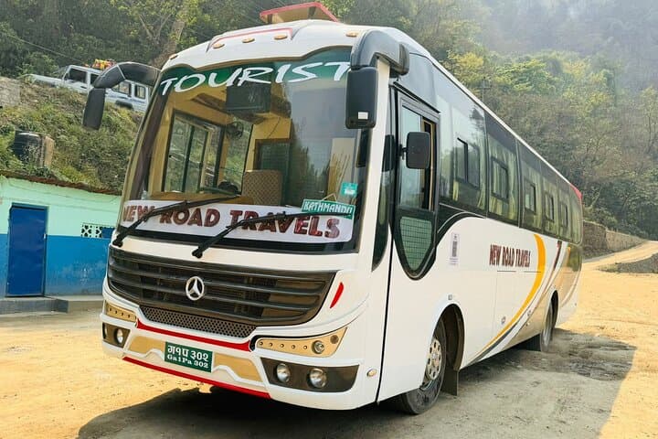 Kathmandu to Pokhara Premium Sofa Bus Ticket — Scenic Tourist Bus on Prithvi Highway photo 2
