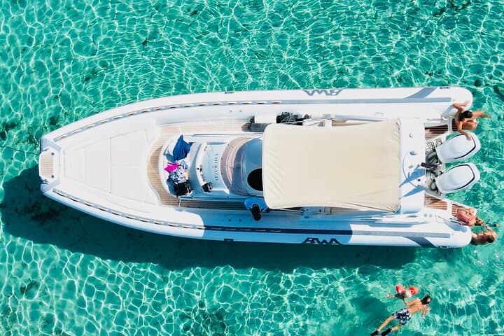 RIB Day Trip in La Maddalena Archipelago: Swim Caprera & Pink Beach
